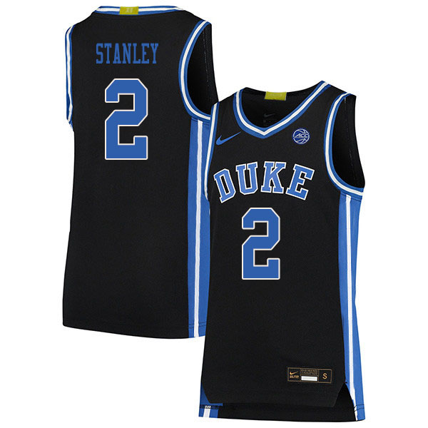 2020 Men #2 Cassius Stanley Duke Blue Devils College Basketball Jerseys Sale-Black